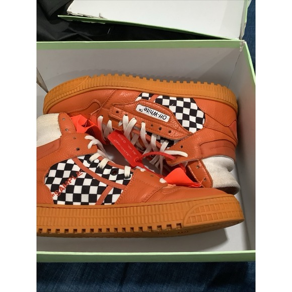 OFF-WHITE/CUP SOLE 3.0/High top sneakers/42/9  Sample Retail $665 main image 5